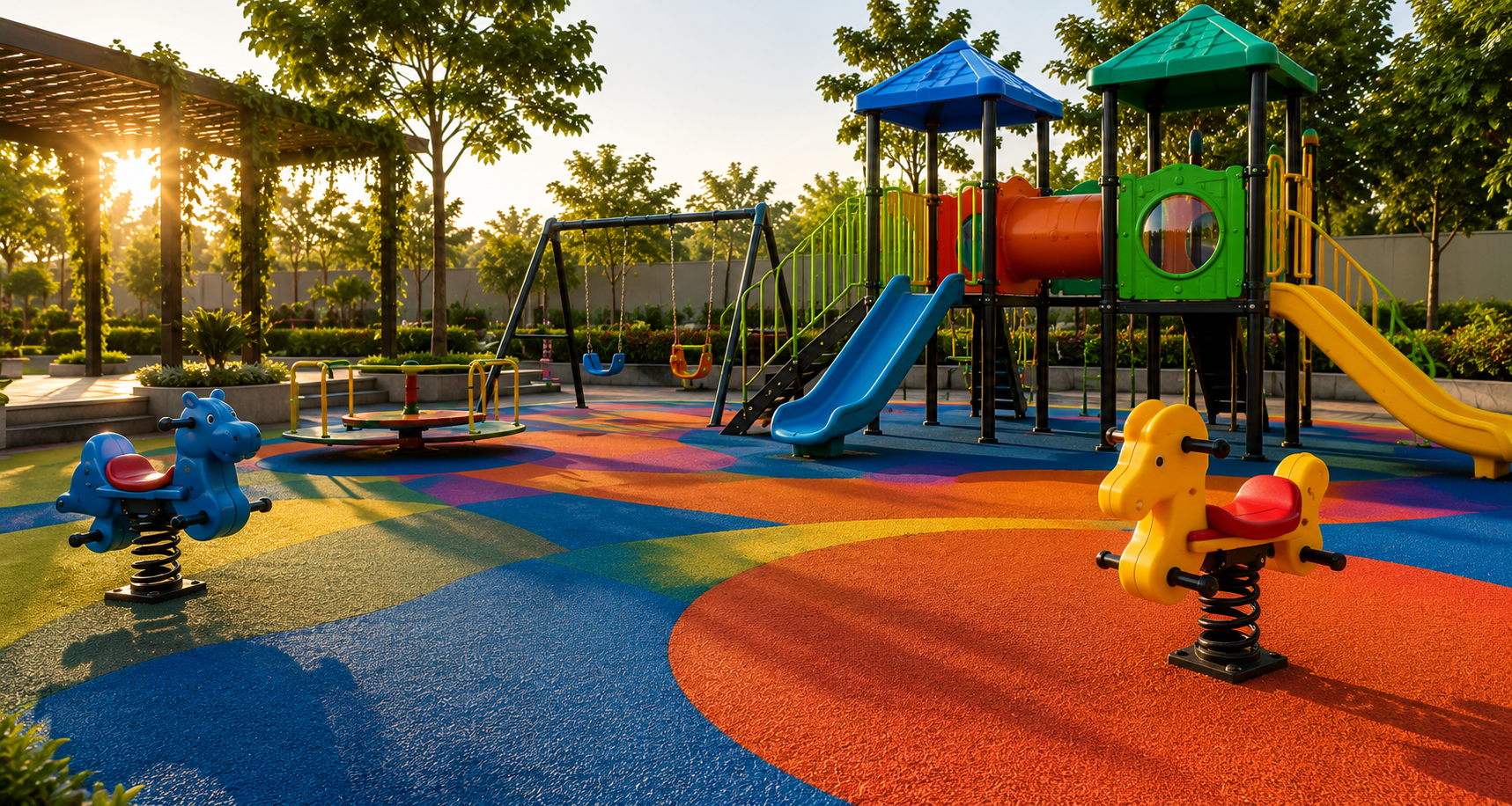 Kids Play Area Construction